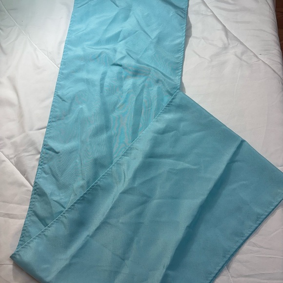 Table Runner 13"x72" Long Cotton Canvas Fabric Egg Blue Machine Washable - Picture 2 of 4